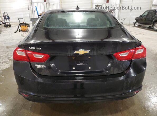 1G1ZB5ST6JF282755 2018 CHEVROLET MALIBU Black Հետևի տեսք