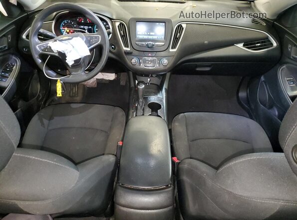 1G1ZB5ST6JF282755 2018 CHEVROLET MALIBU Black Առջևի վահանակի տեսք