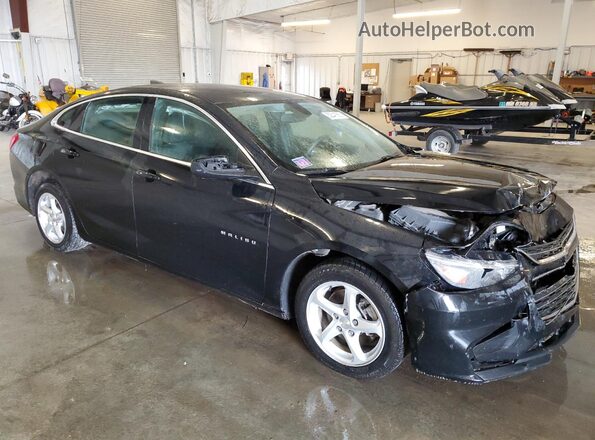 1G1ZB5ST6JF282755 2018 CHEVROLET MALIBU Black Առջևի աջ