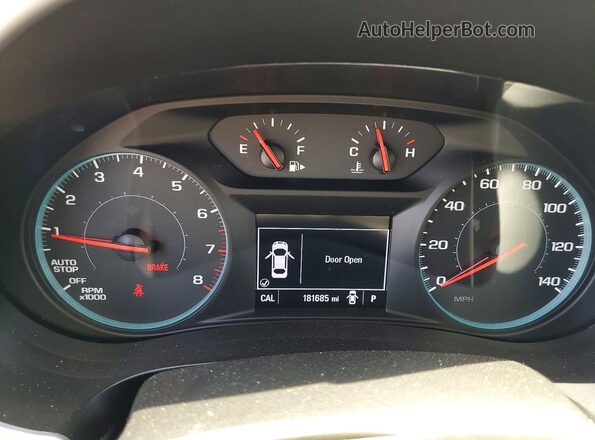 1G1ZB5ST6JF282951 2018 CHEVROLET MALIBU Silver Vista del cuadro de instrumentos