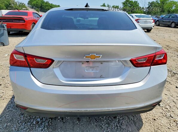 1G1ZB5ST6JF282951 2018 CHEVROLET MALIBU Silver Vista trasera