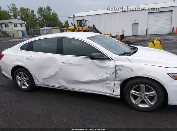 1G1ZB5ST6KF133067 2019 CHEVROLET MALIBU Белый Вид спереди