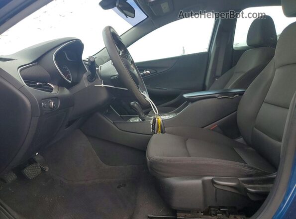 1G1ZB5ST6KF198372 2019 CHEVROLET MALIBU Blue Вид салону спереду