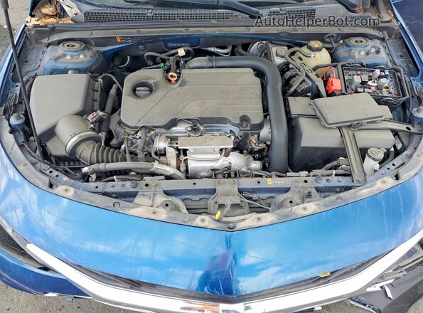 1G1ZB5ST6KF198372 2019 CHEVROLET MALIBU Blue Вид задньої частини салону