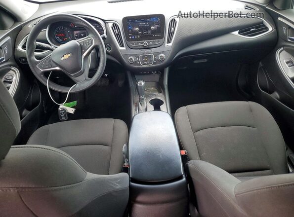 1G1ZB5ST6KF198372 2019 CHEVROLET MALIBU Blue Вид панелі приладів