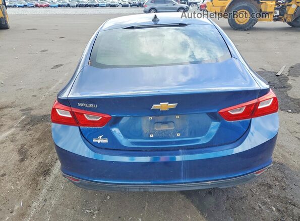 1G1ZB5ST6KF198372 2019 CHEVROLET MALIBU Blue Вид ззаду