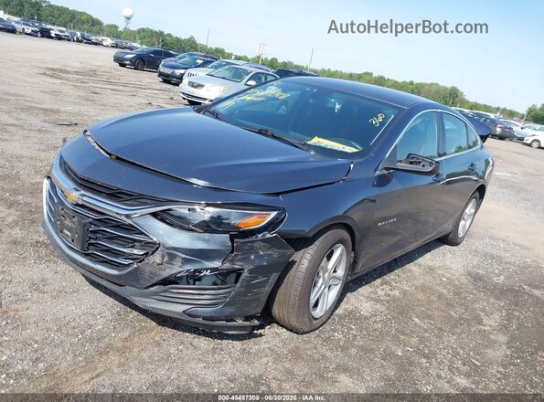 1G1ZB5ST6LF059375 2020 CHEVROLET MALIBU Gray Առջևի ձախ երեք քառորդ տեսարան