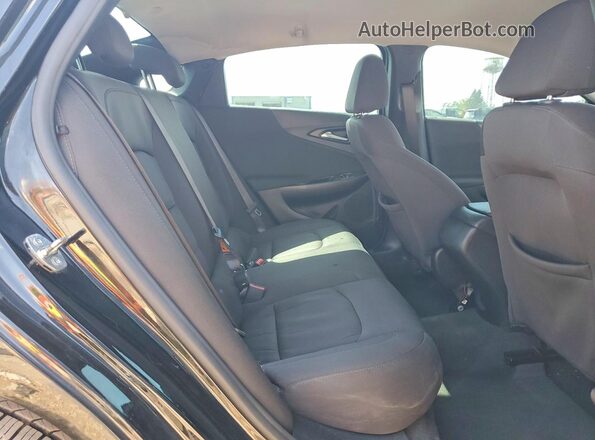 1G1ZB5ST6LF132860 2020 CHEVROLET MALIBU Black Вид задніх сидінь