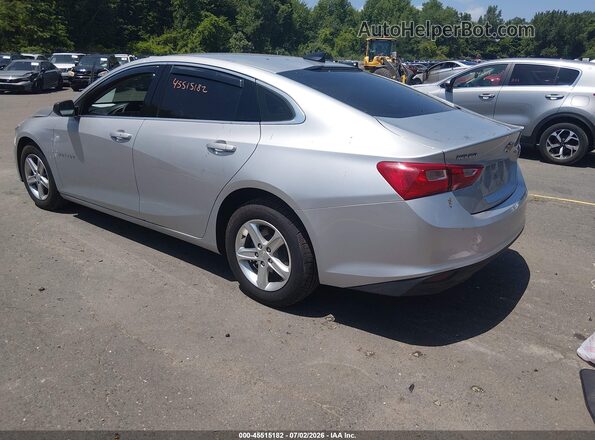 1G1ZB5ST6MF032341 2021 CHEVROLET MALIBU Серебряный Задняя левая четверть
