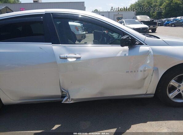 1G1ZB5ST6MF032341 2021 CHEVROLET MALIBU Серебряный Вид спереди