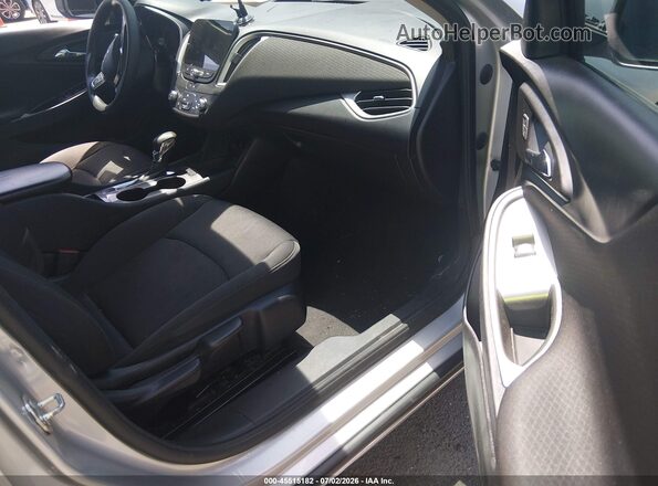 1G1ZB5ST6MF032341 2021 CHEVROLET MALIBU Серебряный Вид салона спереди