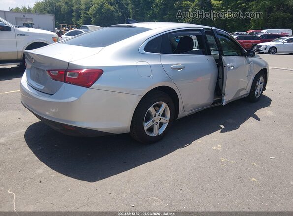 1G1ZB5ST6MF032341 2021 CHEVROLET MALIBU Серебряный Задняя правая четверть
