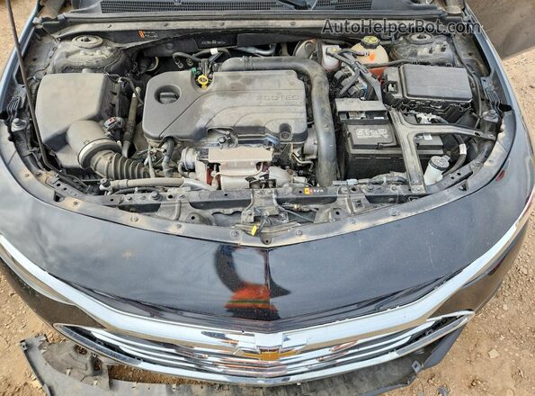 1G1ZB5ST6NF189112 2022 CHEVROLET MALIBU Black უკანა სალონის ხედი