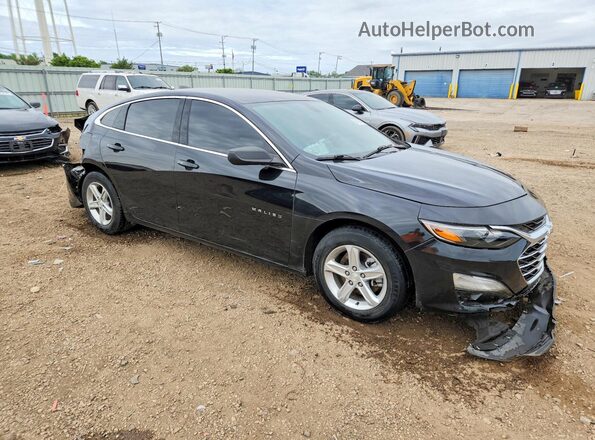 1G1ZB5ST6NF189112 2022 CHEVROLET MALIBU Black წინა მარჯვენა
