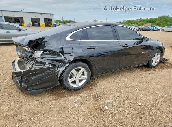 1G1ZB5ST6NF189112 2022 CHEVROLET MALIBU Black უკანა მარჯვენა
