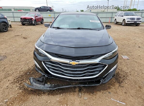 1G1ZB5ST6NF189112 2022 CHEVROLET MALIBU Black წინა ხედი
