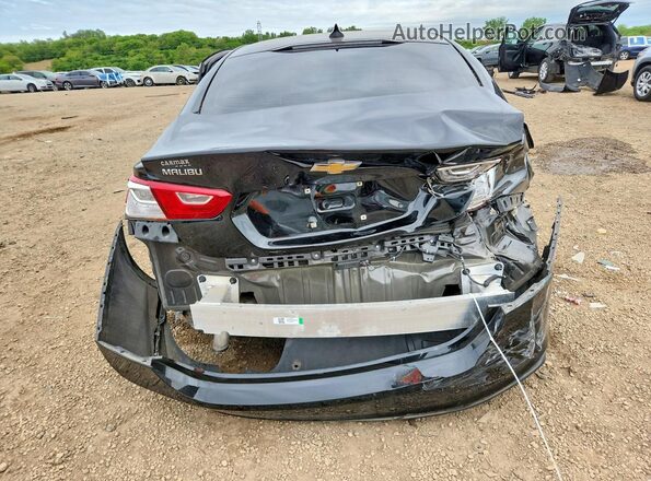1G1ZB5ST6NF189112 2022 CHEVROLET MALIBU Black უკანა ხედი