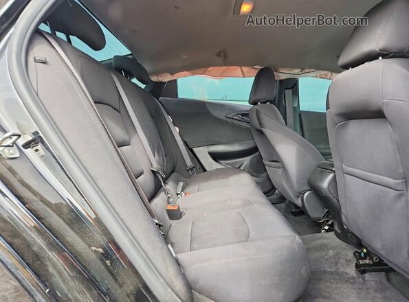 1G1ZB5ST6NF189112 2022 CHEVROLET MALIBU Black უკანა სავარძლების ხედი