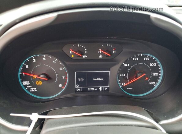 1G1ZB5ST6NF189112 2022 CHEVROLET MALIBU Black ხელსაწყოთა პანელის ხედი