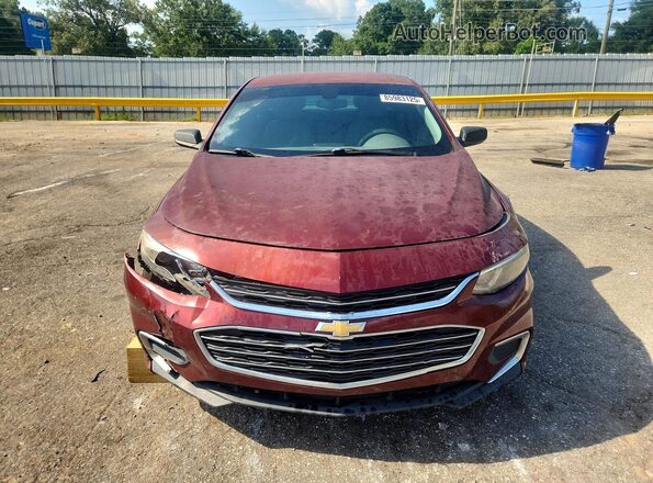 1G1ZB5ST7GF202713 2016 CHEVROLET MALIBU Red წინა ხედი
