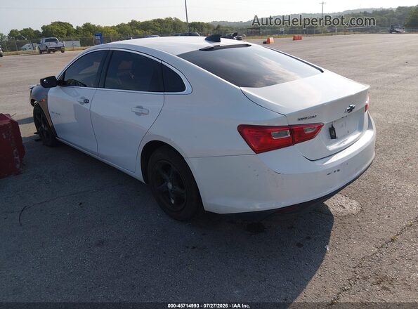 1G1ZB5ST7GF217809 2016 CHEVROLET MALIBU White Rear left