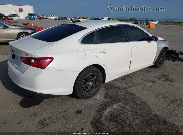 1G1ZB5ST7GF217809 2016 CHEVROLET MALIBU White Rear right