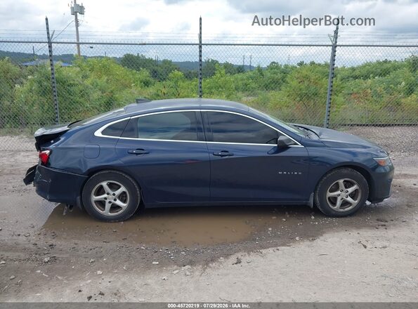 1G1ZB5ST7HF129571 2017 CHEVROLET MALIBU Blue უკანა სალონის ხედი