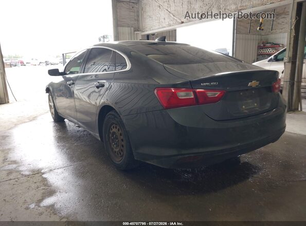 1G1ZB5ST7HF129683 2017 CHEVROLET MALIBU Gray Задня ліва чверть