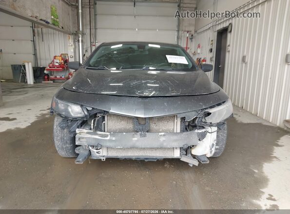 1G1ZB5ST7HF129683 2017 CHEVROLET MALIBU Gray Вид щитка приладів