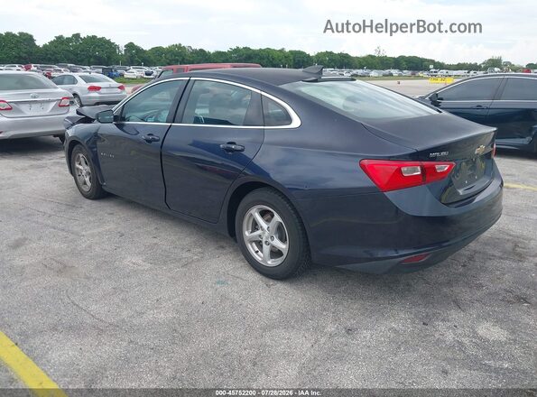 1G1ZB5ST7HF143941 2017 CHEVROLET MALIBU Blue Tył lewy