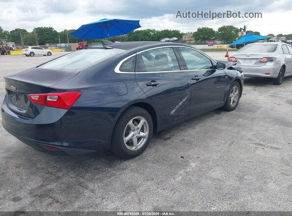 1G1ZB5ST7HF143941 2017 CHEVROLET MALIBU Blue Tył prawy