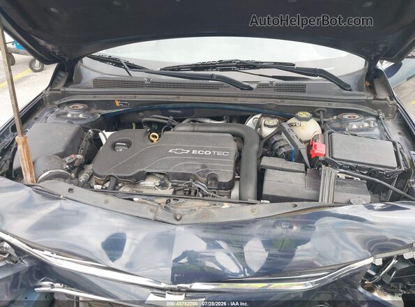 1G1ZB5ST7HF143941 2017 CHEVROLET MALIBU Blue Widok z tyłu