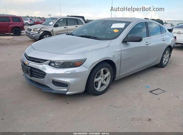1G1ZB5ST7HF149352 2017 CHEVROLET MALIBU Silver Vista tres cuartos delantera izquierda