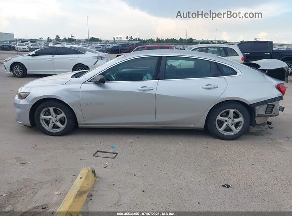 1G1ZB5ST7HF149352 2017 CHEVROLET MALIBU Silver 