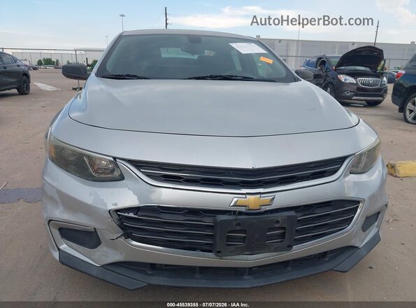 1G1ZB5ST7HF149352 2017 CHEVROLET MALIBU Silver Vista interior trasera