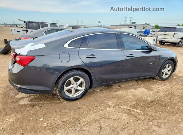 1G1ZB5ST7HF192704 2017 CHEVROLET MALIBU Серый Задняя правая четверть