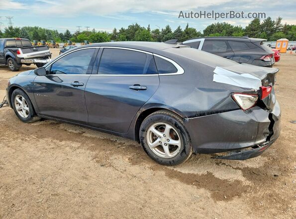 1G1ZB5ST7HF192704 2017 CHEVROLET MALIBU Серый Задняя левая четверть