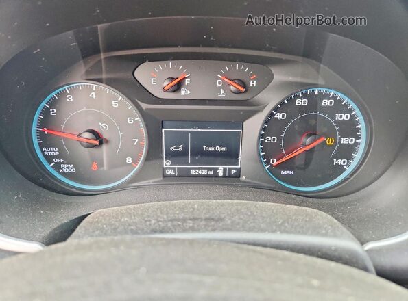 1G1ZB5ST7HF192704 2017 CHEVROLET MALIBU Серый Вид щитка приборов