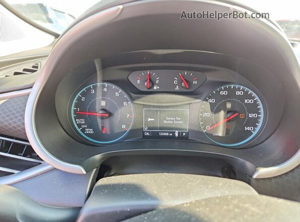 1G1ZB5ST7HF207329 2017 CHEVROLET MALIBU Black Widok zestawu wskaźników