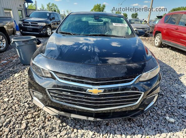 1G1ZB5ST7HF207329 2017 CHEVROLET MALIBU Black Widok z przodu