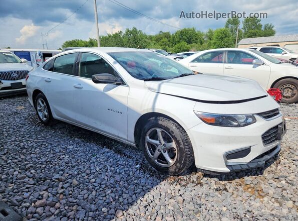 1G1ZB5ST7JF101016 2018 CHEVROLET MALIBU White Przód prawy