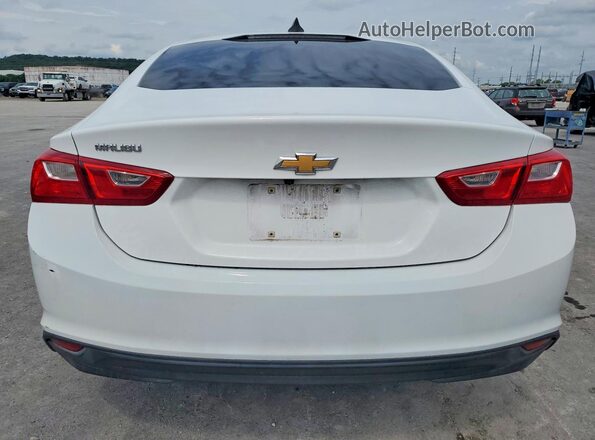 1G1ZB5ST7JF139233 2018 CHEVROLET MALIBU White Հետևի տեսք