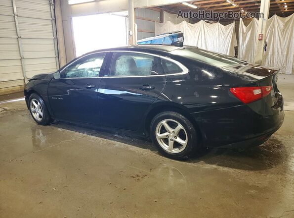 1G1ZB5ST7JF169705 2018 CHEVROLET MALIBU Black Задня ліва чверть