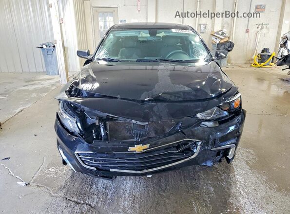 1G1ZB5ST7JF169705 2018 CHEVROLET MALIBU Black Вид спереду