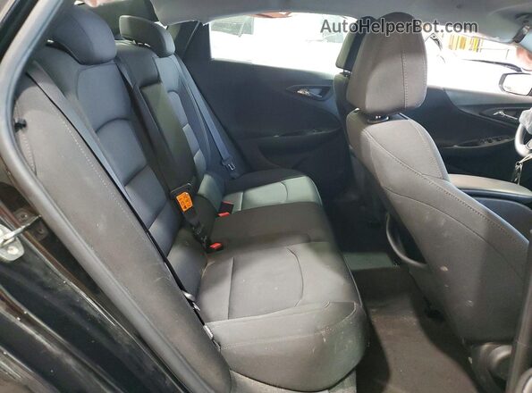 1G1ZB5ST7JF169705 2018 CHEVROLET MALIBU Black Вид задніх сидінь