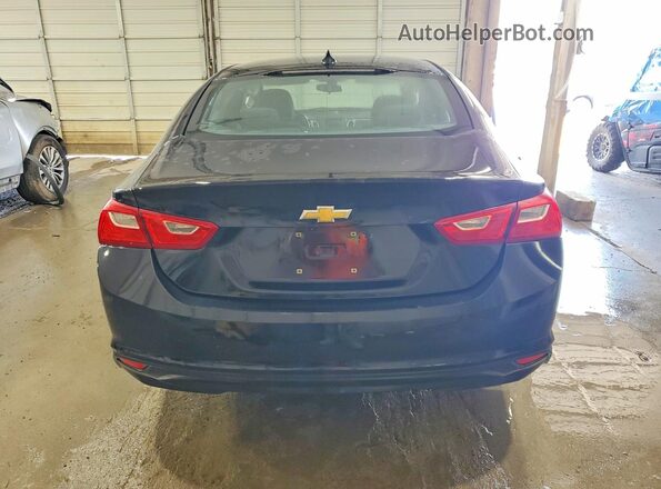 1G1ZB5ST7JF169705 2018 CHEVROLET MALIBU Black Вид ззаду