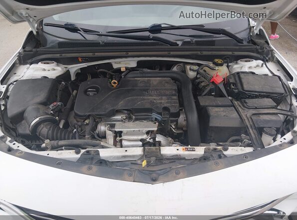 1G1ZB5ST7JF187573 2018 CHEVROLET MALIBU Белый Вид сзади