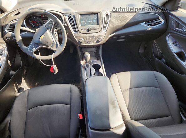 1G1ZB5ST7JF251529 2018 CHEVROLET MALIBU Charcoal Vista del salpicadero