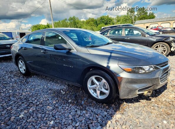 1G1ZB5ST7JF251529 2018 CHEVROLET MALIBU Charcoal Delantero derecho
