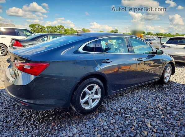 1G1ZB5ST7JF251529 2018 CHEVROLET MALIBU Charcoal Trasero derecho